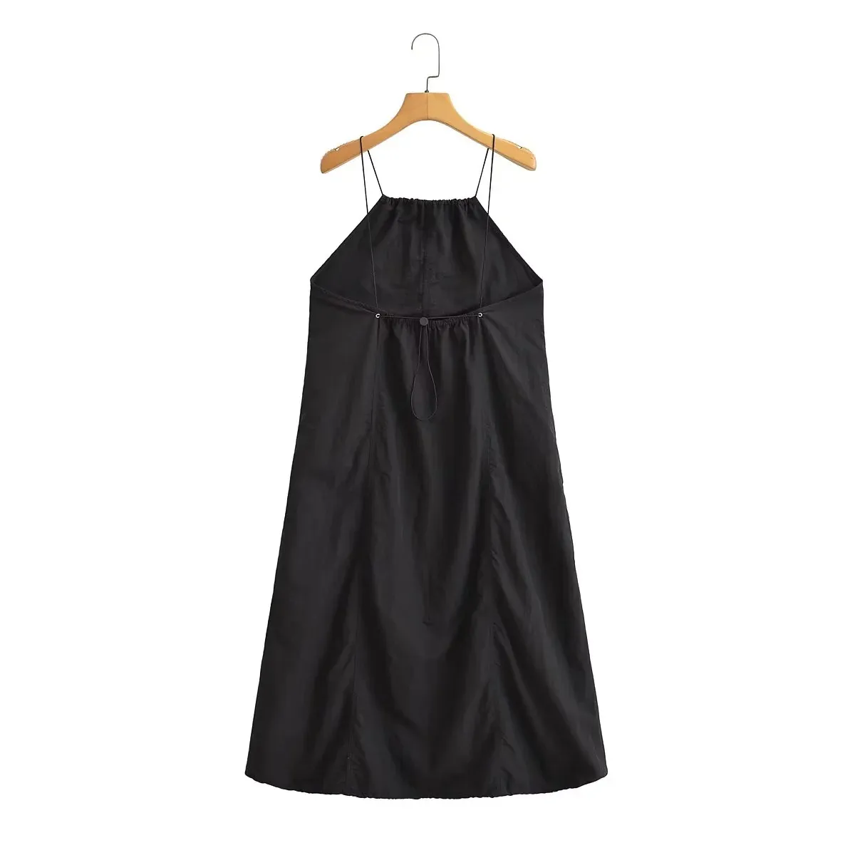 Women's Strap Dress Elegant Strap Sleeveless Solid Color Midi Dress Casual Daily display picture 5