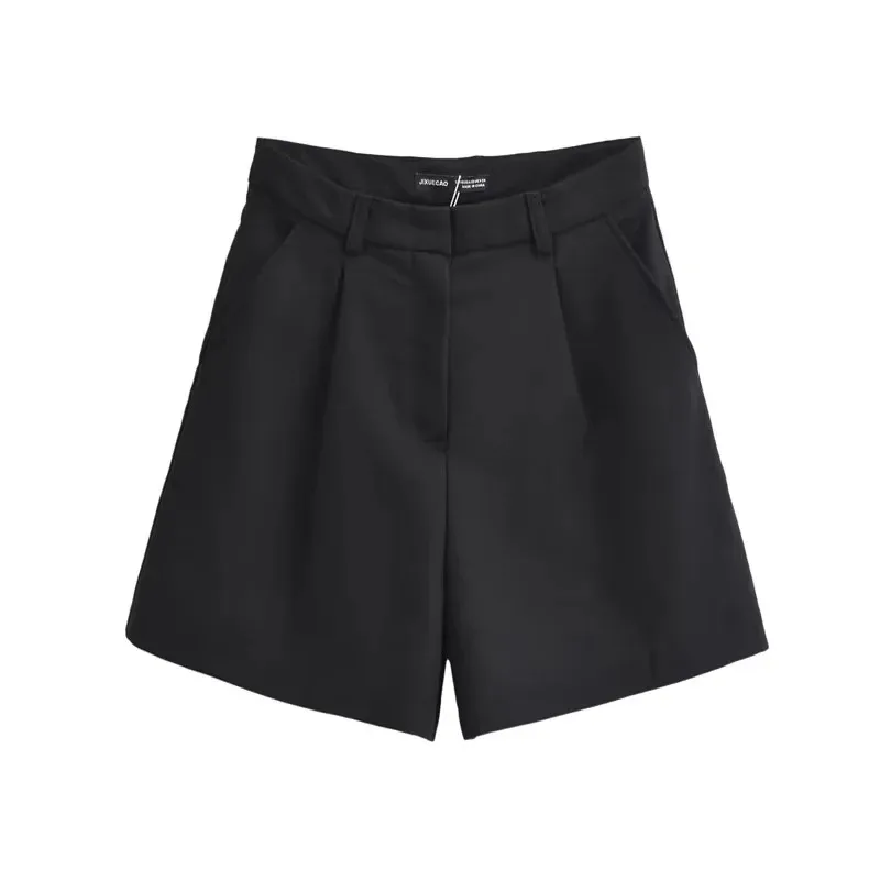 Women's Holiday Selfie Casual Simple Style Streetwear Solid Color Shorts Shorts display picture 1