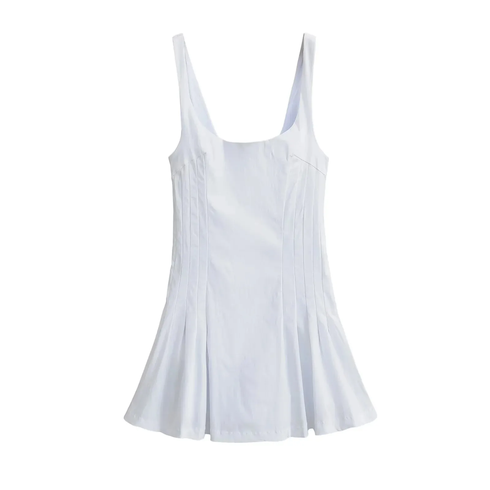 Women's Sheath Dress Elegant Strap Sleeveless Solid Color Above Knee Holiday Daily Selfie display picture 1