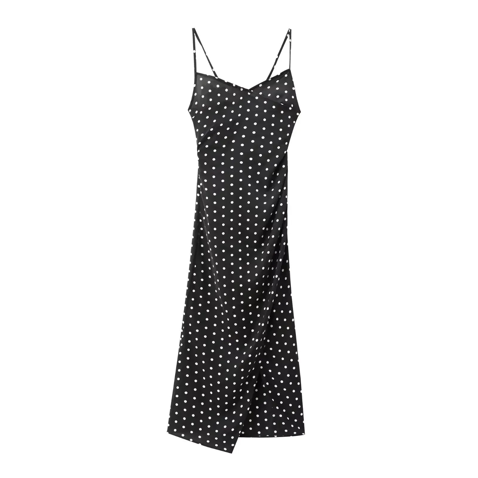 Women's Strap Dress Elegant Strap Sleeveless Round Dots Maxi Long Dress Holiday Banquet Selfie display picture 1