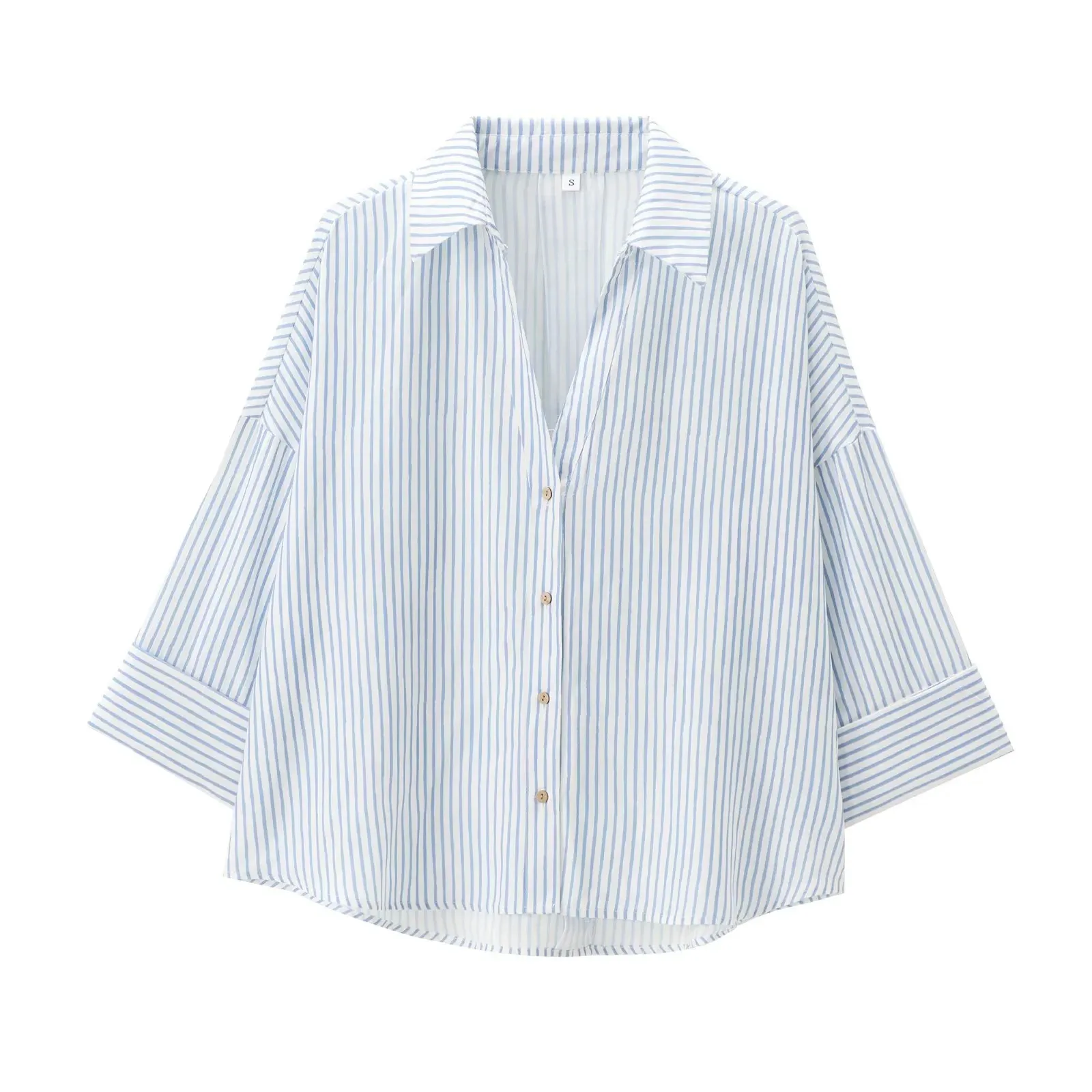 Women's Blouse Long Sleeve Blouses Elegant Stripe Solid Color display picture 6