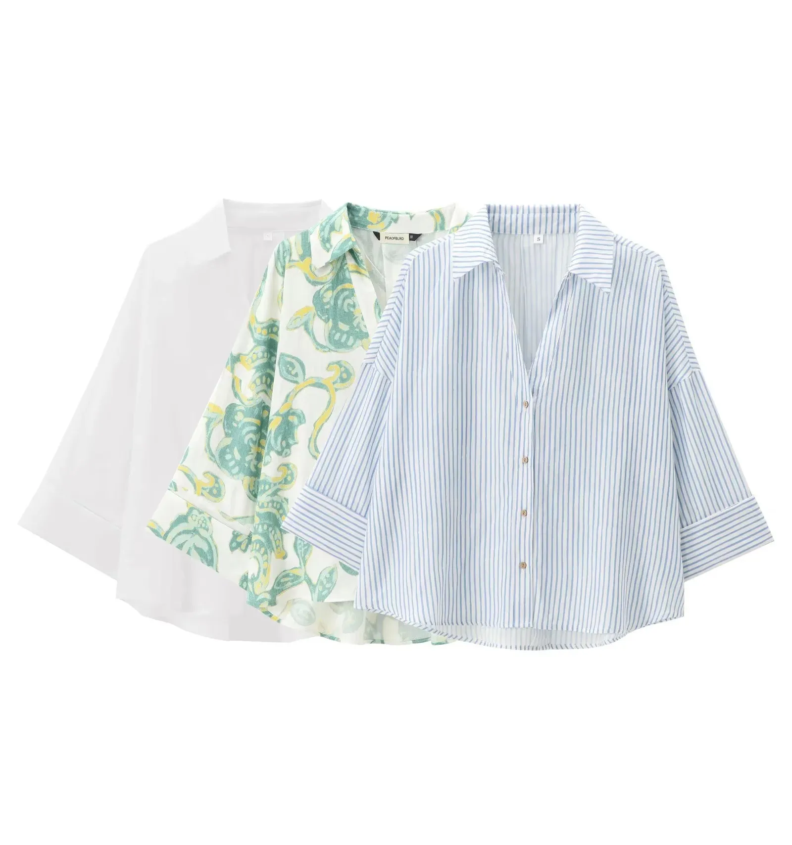 Women's Blouse Long Sleeve Blouses Elegant Stripe Solid Color display picture 1