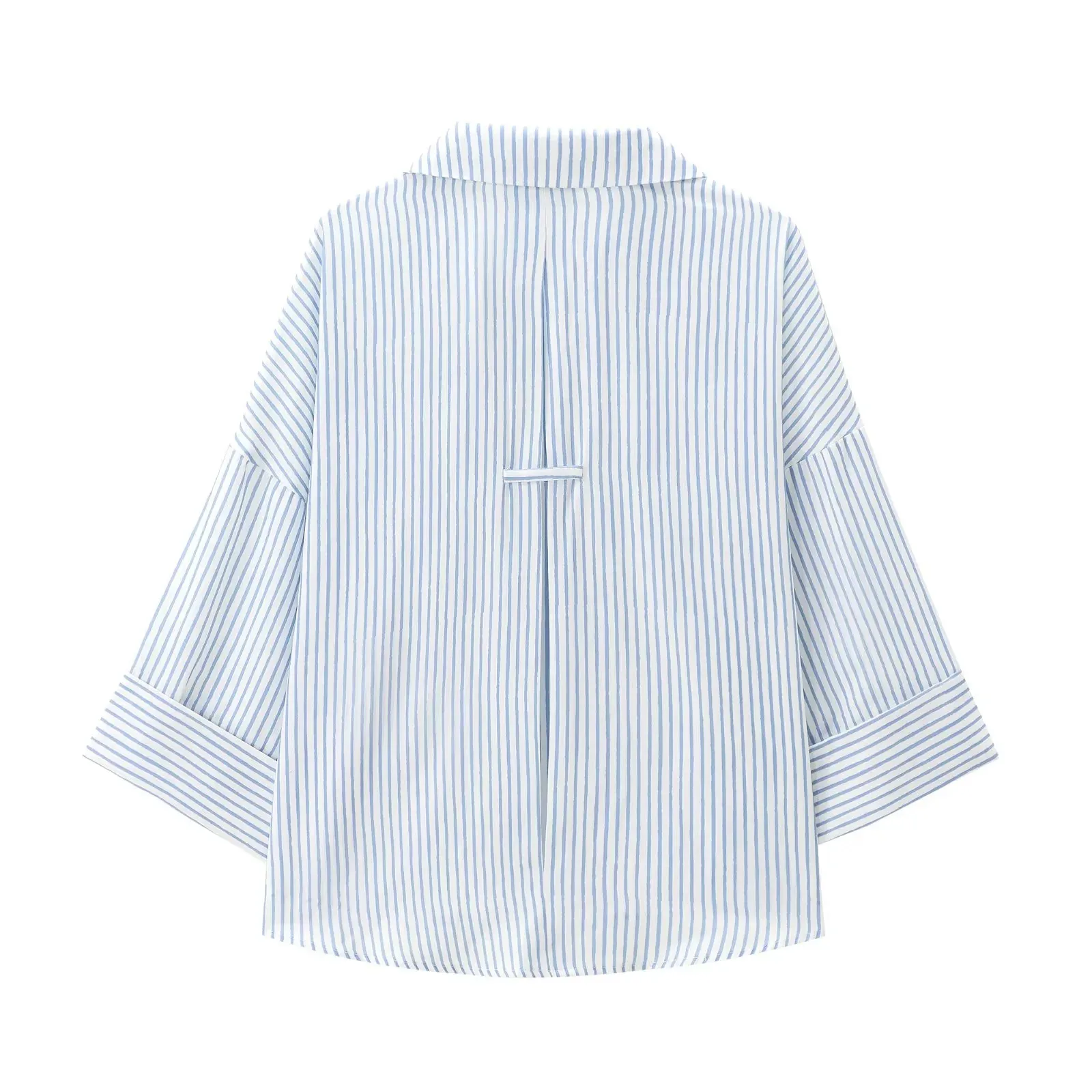 Women's Blouse Long Sleeve Blouses Elegant Stripe Solid Color display picture 7