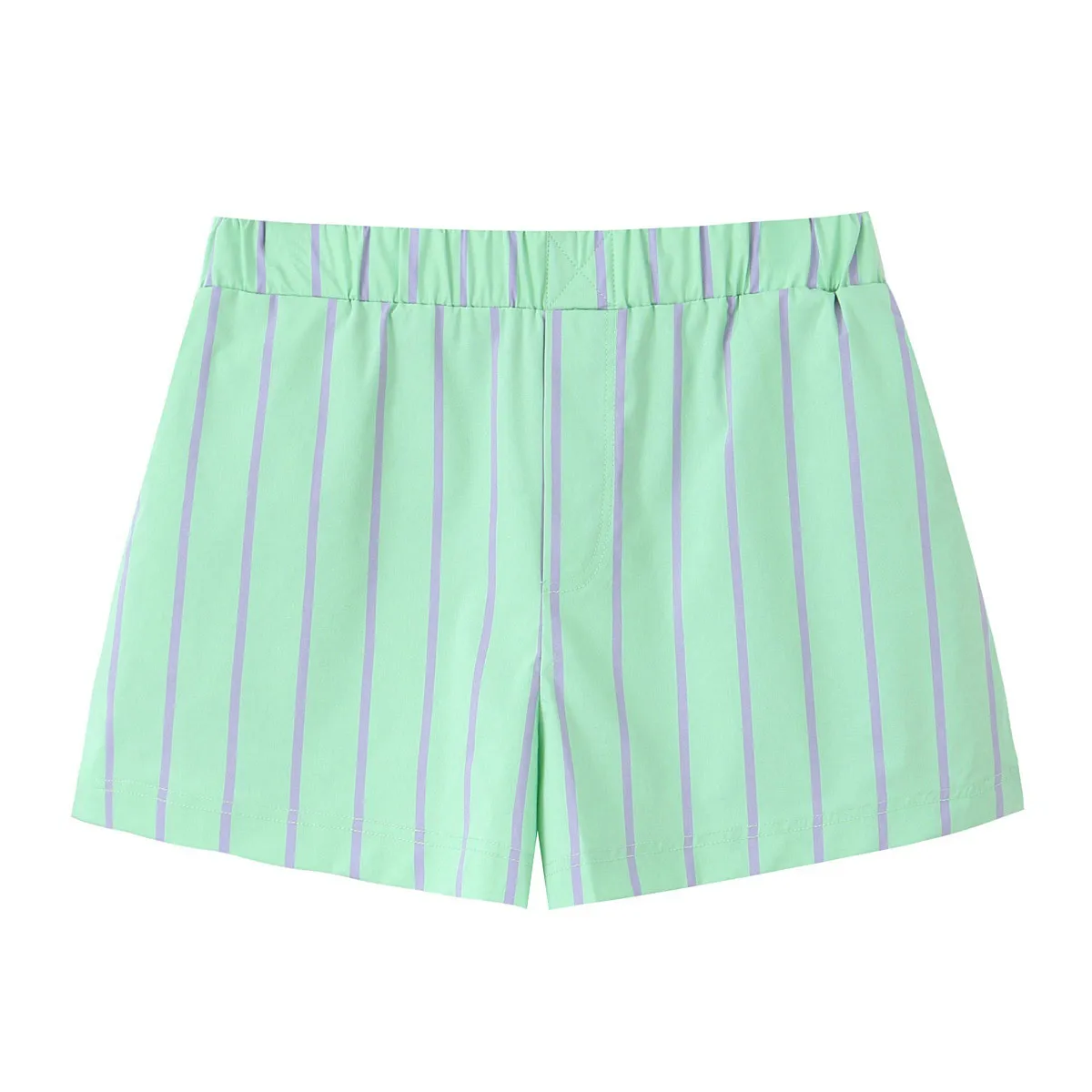 Holiday Daily Selfie Women's Streetwear Stripe Polyester Shorts Co-ord Set Shorts Sets display picture 8