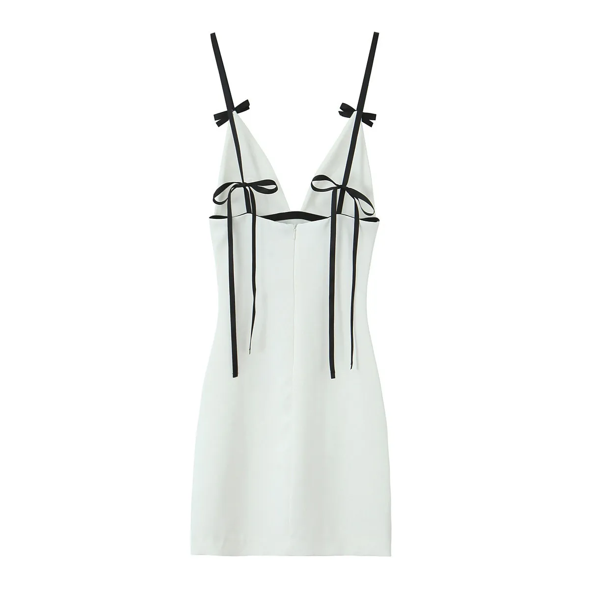 Women's Strap Dress Elegant Strap Sleeveless Solid Color Above Knee Holiday Banquet Selfie display picture 2