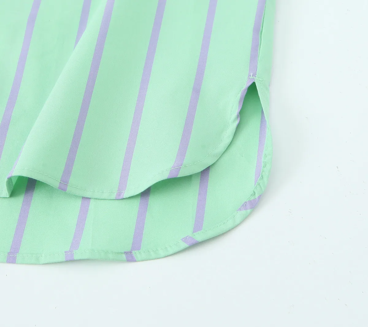 Holiday Daily Selfie Women's Streetwear Stripe Polyester Shorts Co-ord Set Shorts Sets display picture 7