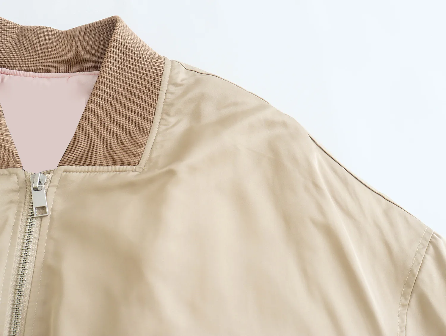 Women's Streetwear Color Block Jacket display picture 3