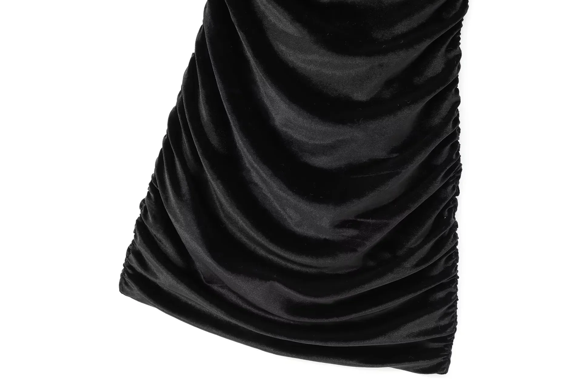 Women's Sheath Dress Elegant Round Neck Pleated Sleeveless Solid Color Above Knee Casual Daily Party display picture 4