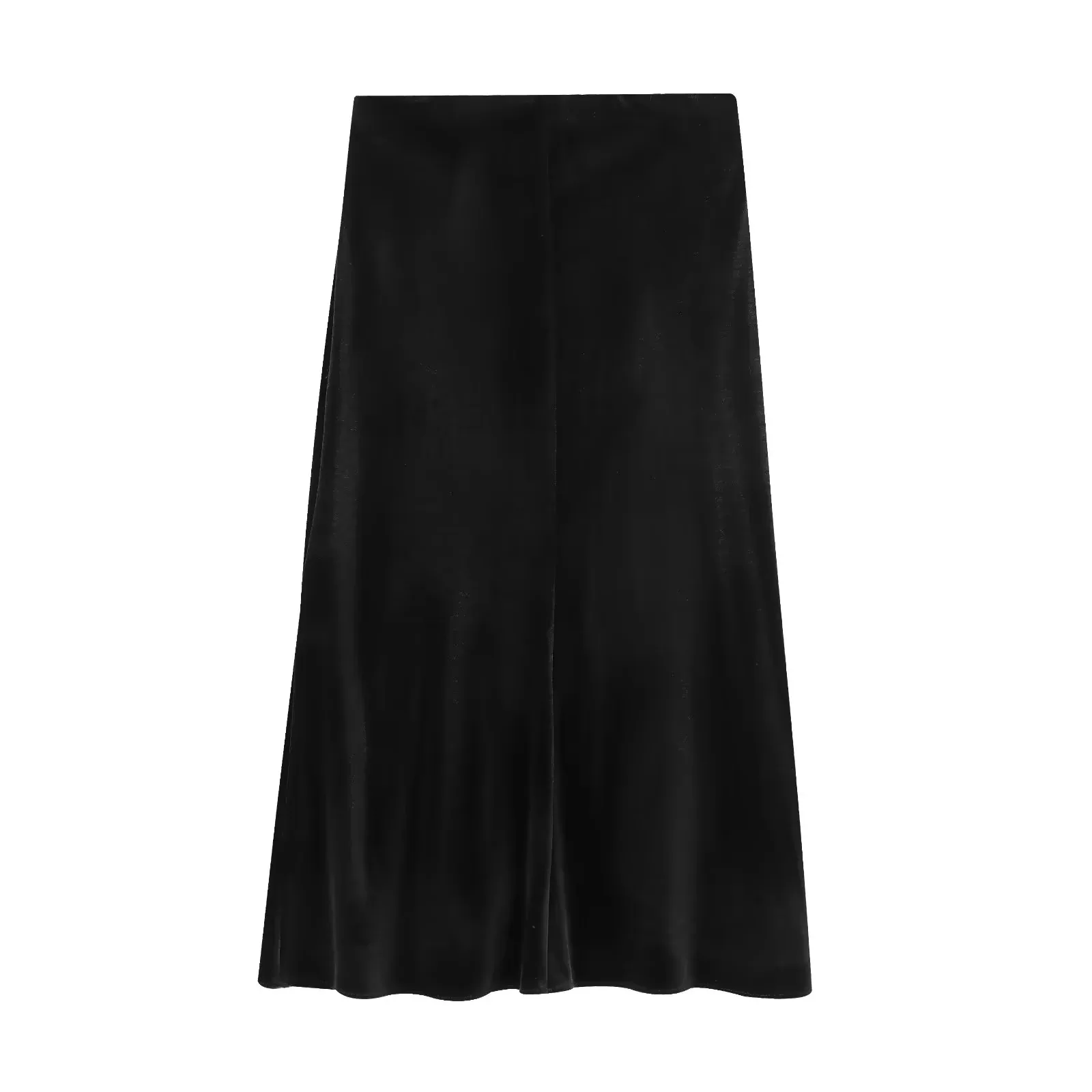 Women's Skirt Simple Style Solid Color Midi Dress Banquet Evening Party display picture 3