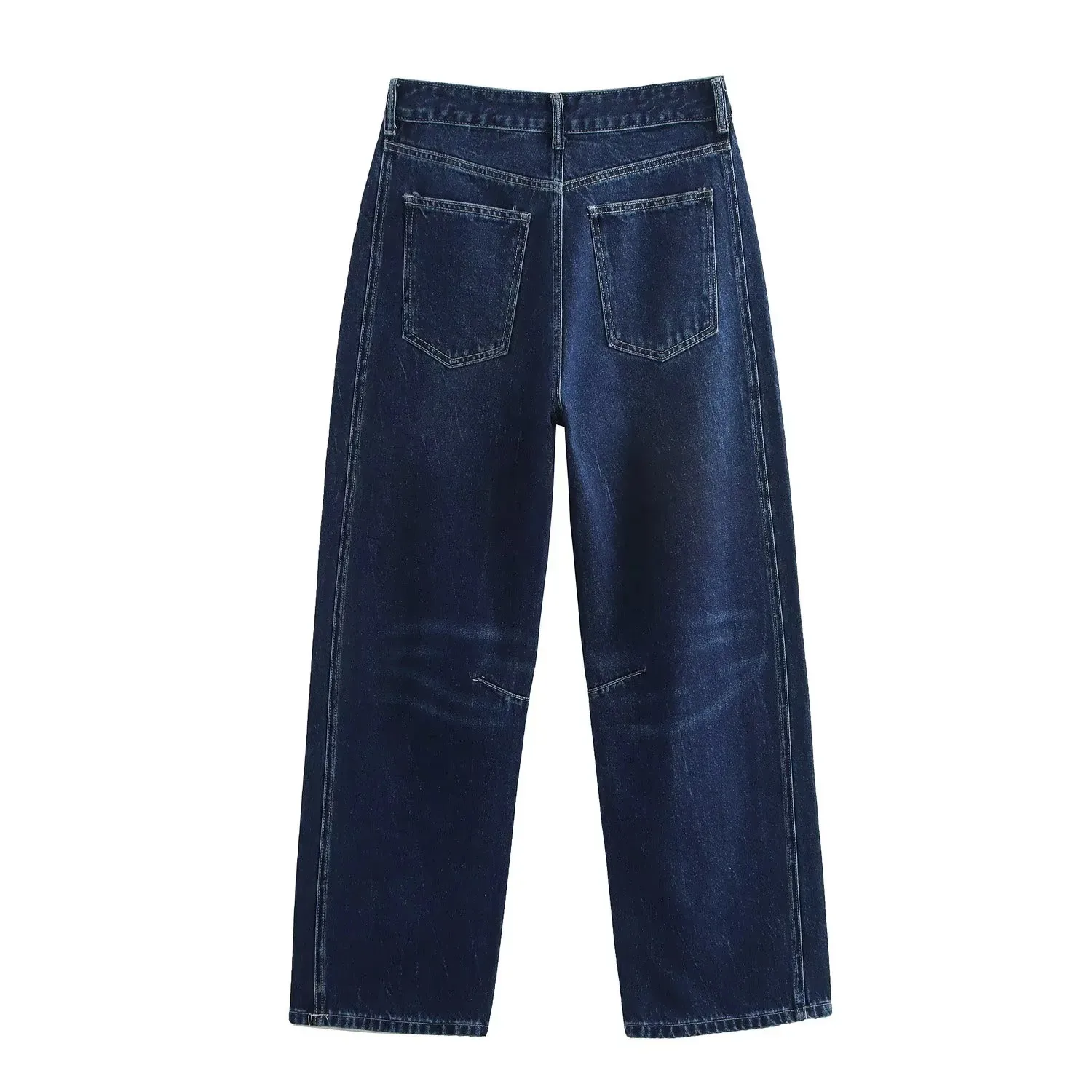 Women's Casual Daily Simple Style Solid Color Full Length Jeans display picture 2