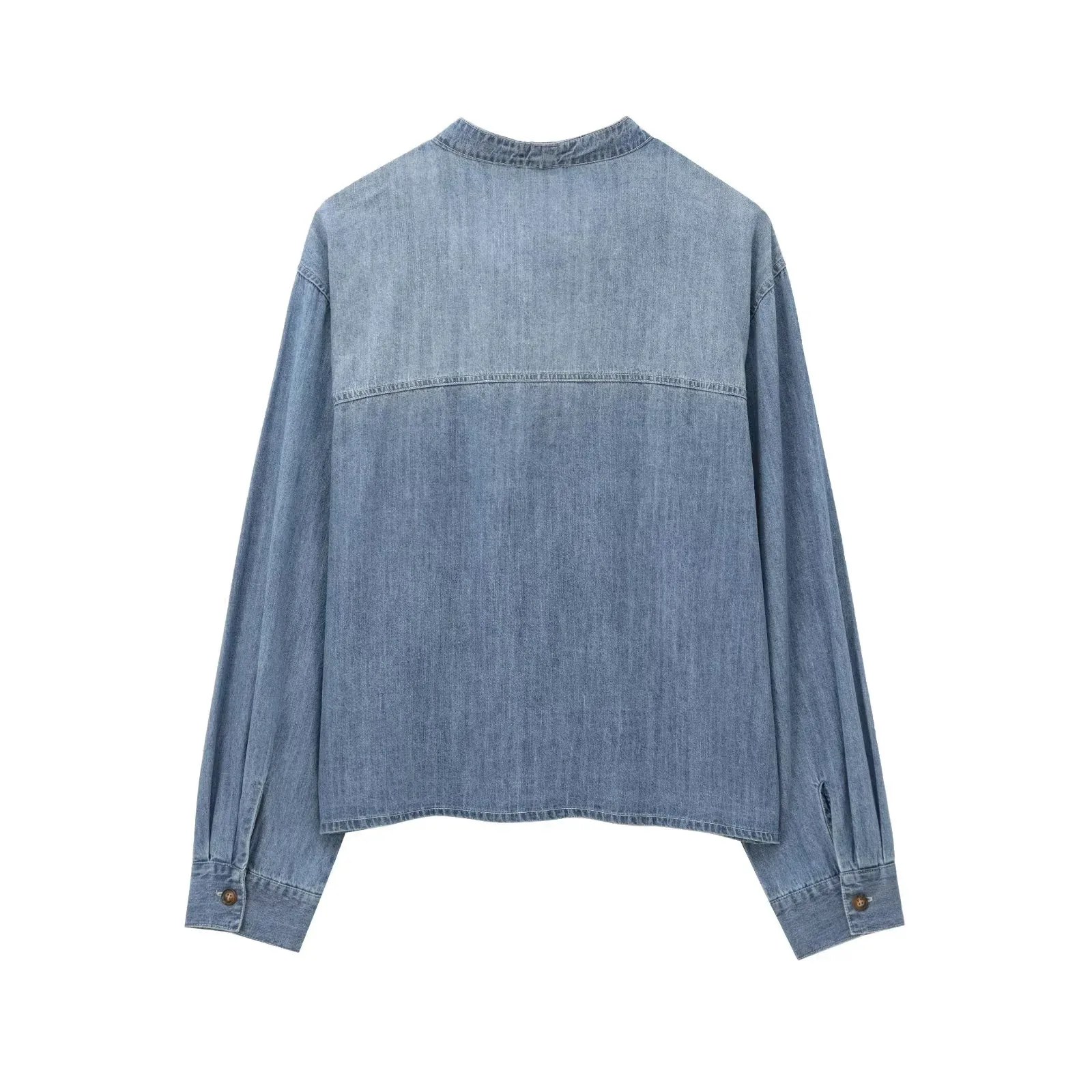 Women's Blouse Long Sleeve Blouses Bowknot Simple Style Solid Color display picture 2