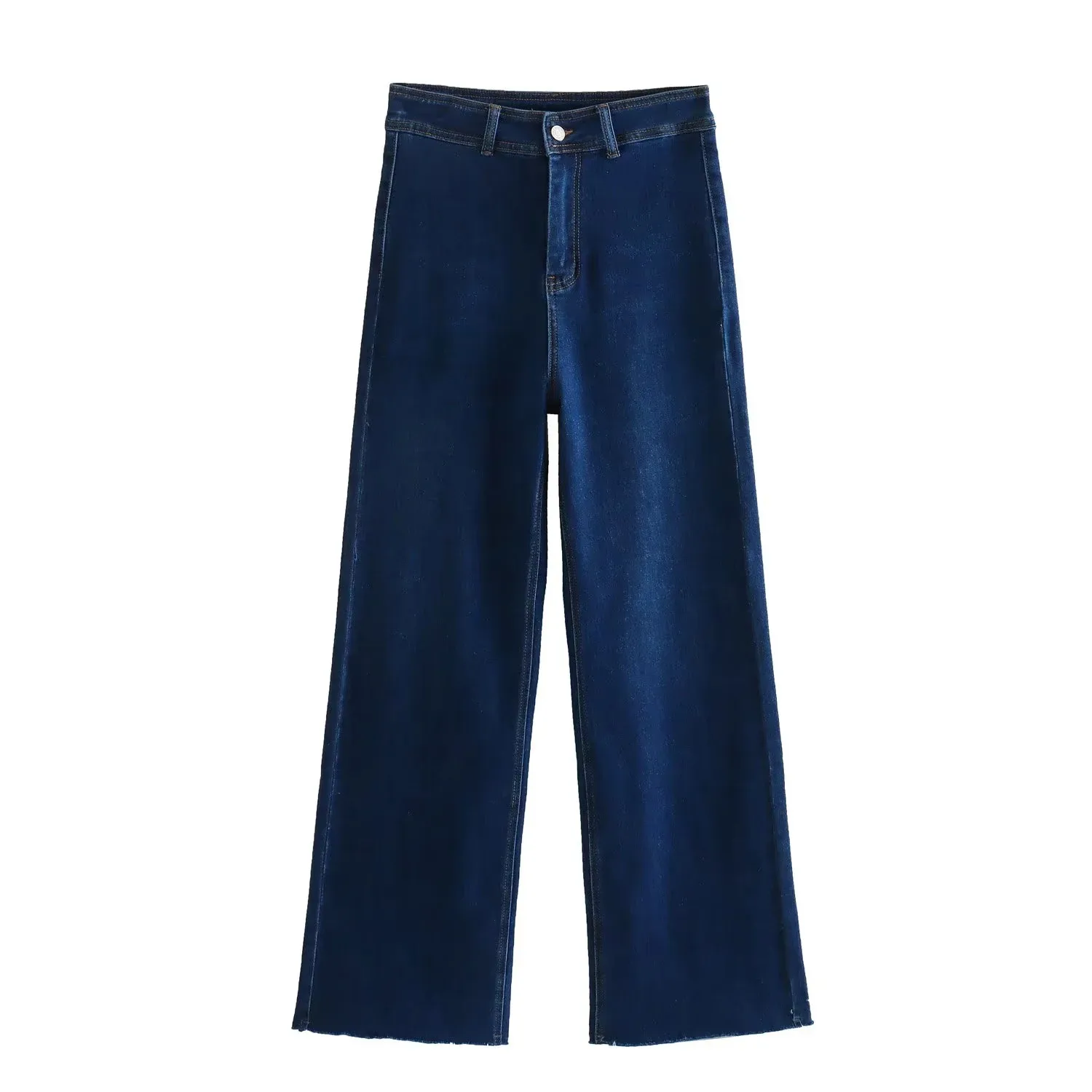 Women's Casual Daily Simple Style Solid Color Full Length Jeans display picture 2