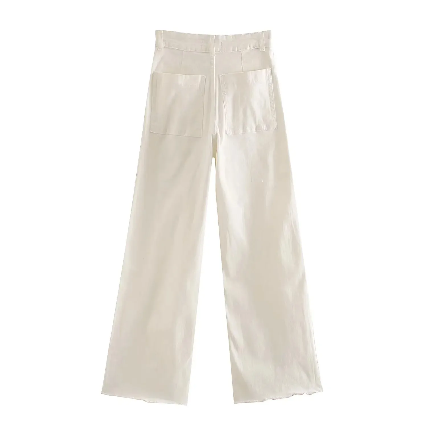 Women's Casual Daily Simple Style Solid Color Full Length Jeans display picture 4