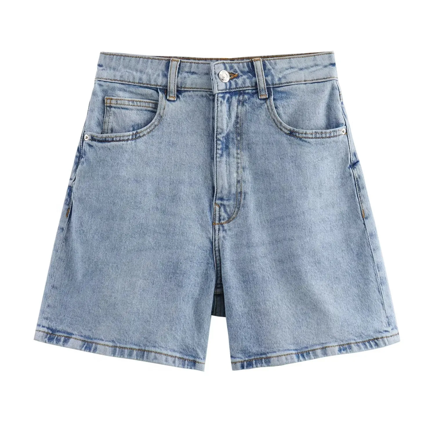 Women's Casual Daily Simple Style Solid Color Shorts Jeans display picture 2