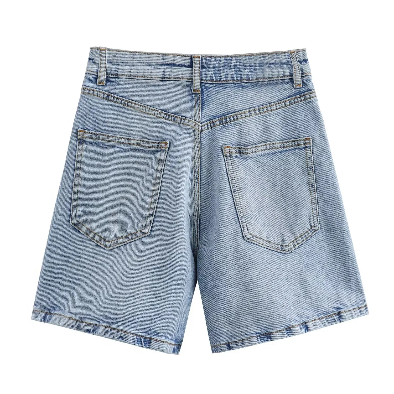 Women's Casual Daily Simple Style Solid Color Shorts Jeans display picture 3