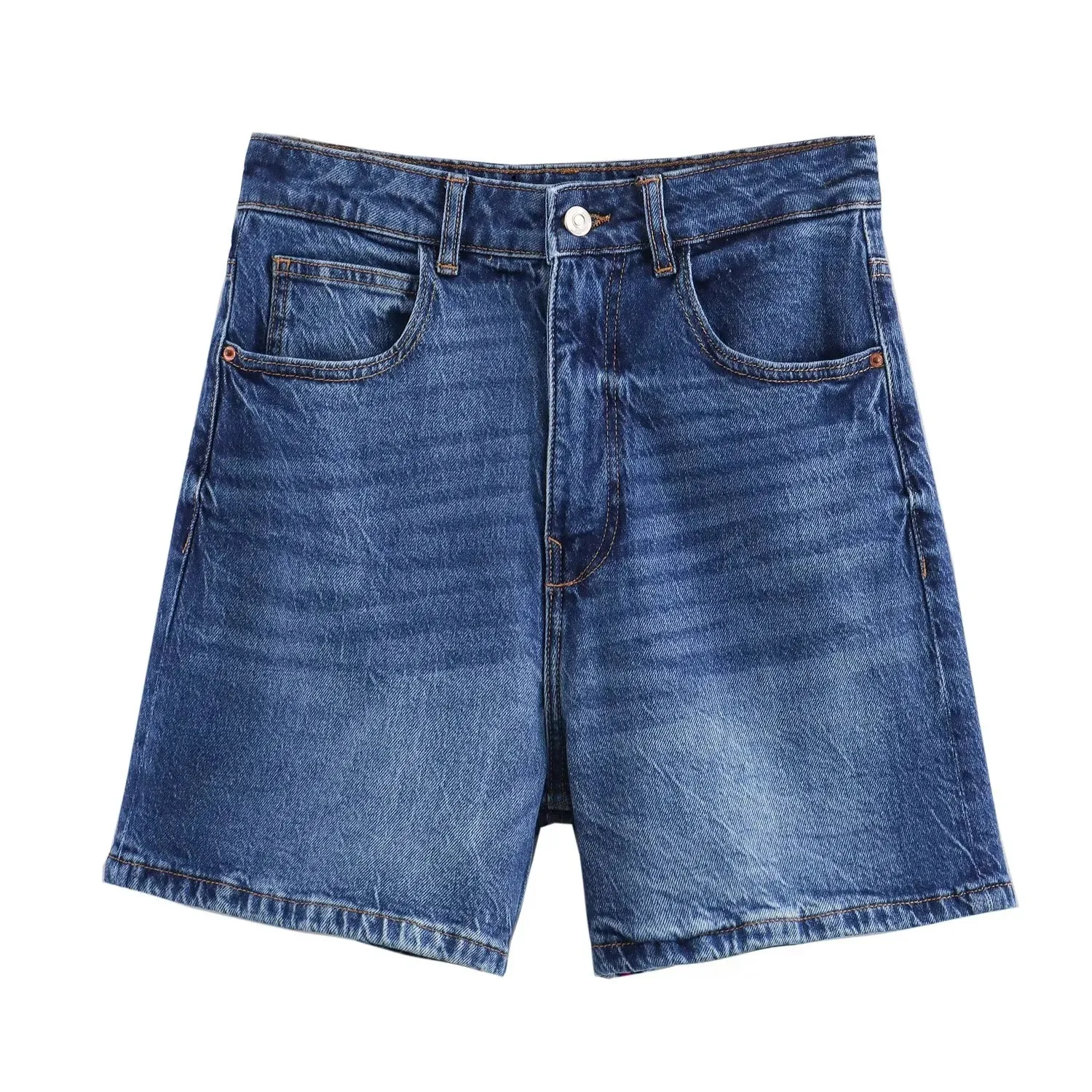 Women's Casual Daily Simple Style Solid Color Shorts Jeans display picture 9