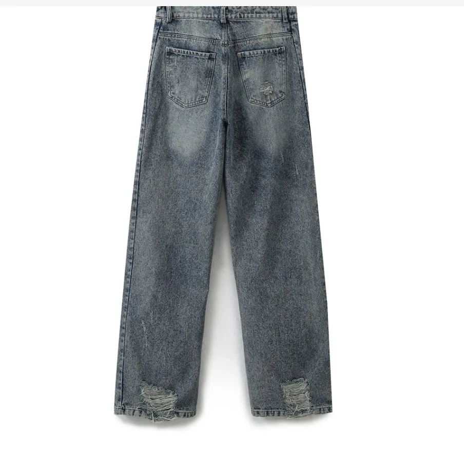 Casual Daily Women's Vintage Style Streetwear Color Block Denim Pants Sets Shorts Sets display picture 5