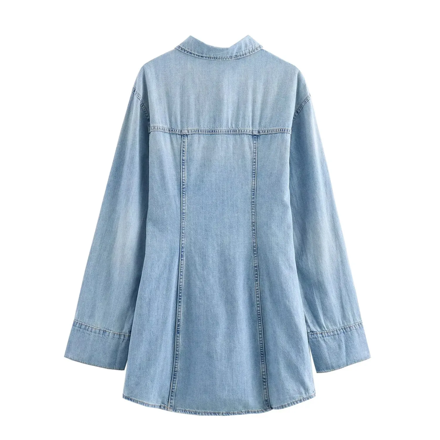 Women's Blouse Long Sleeve Blouses Simple Style Solid Color display picture 2