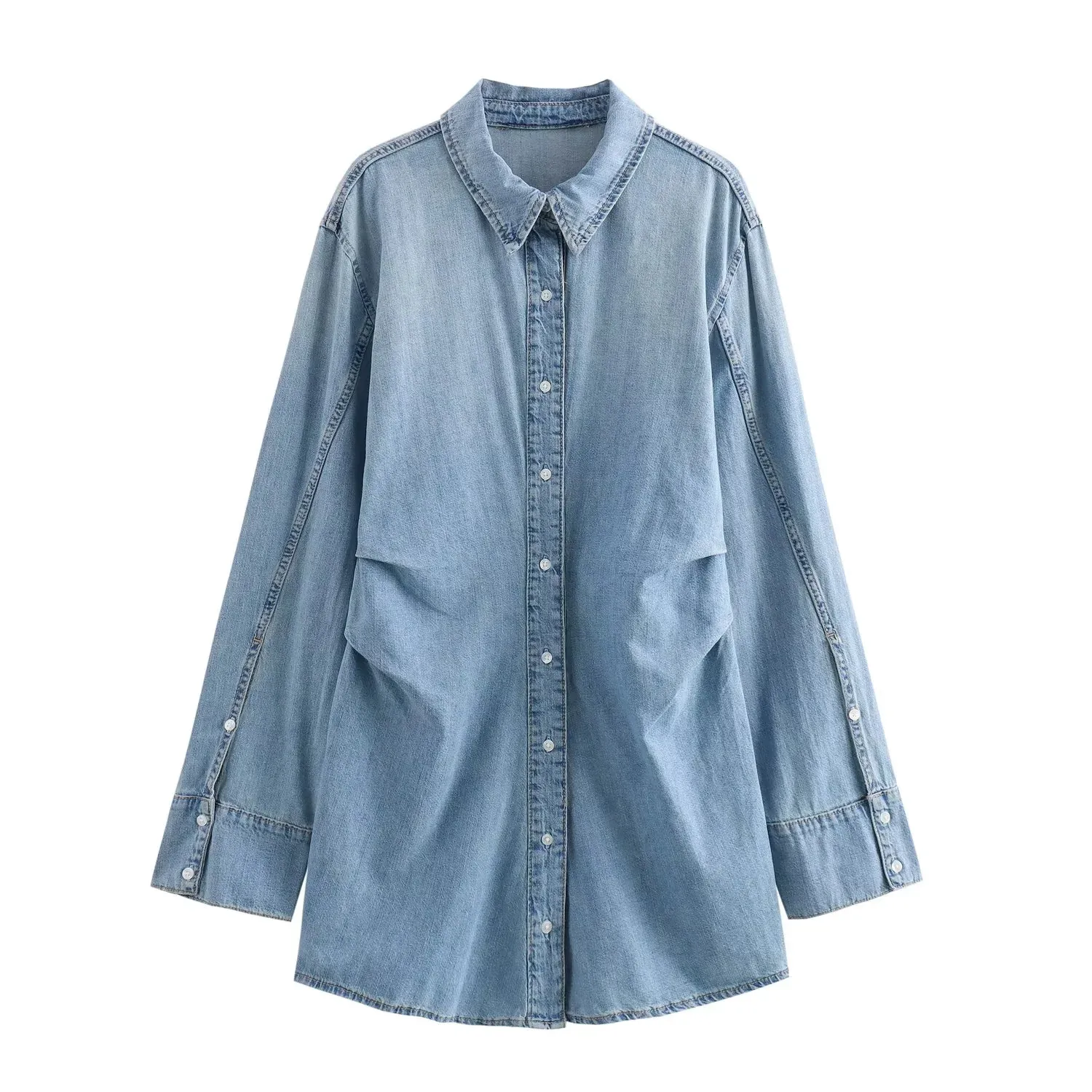 Women's Blouse Long Sleeve Blouses Simple Style Solid Color display picture 1