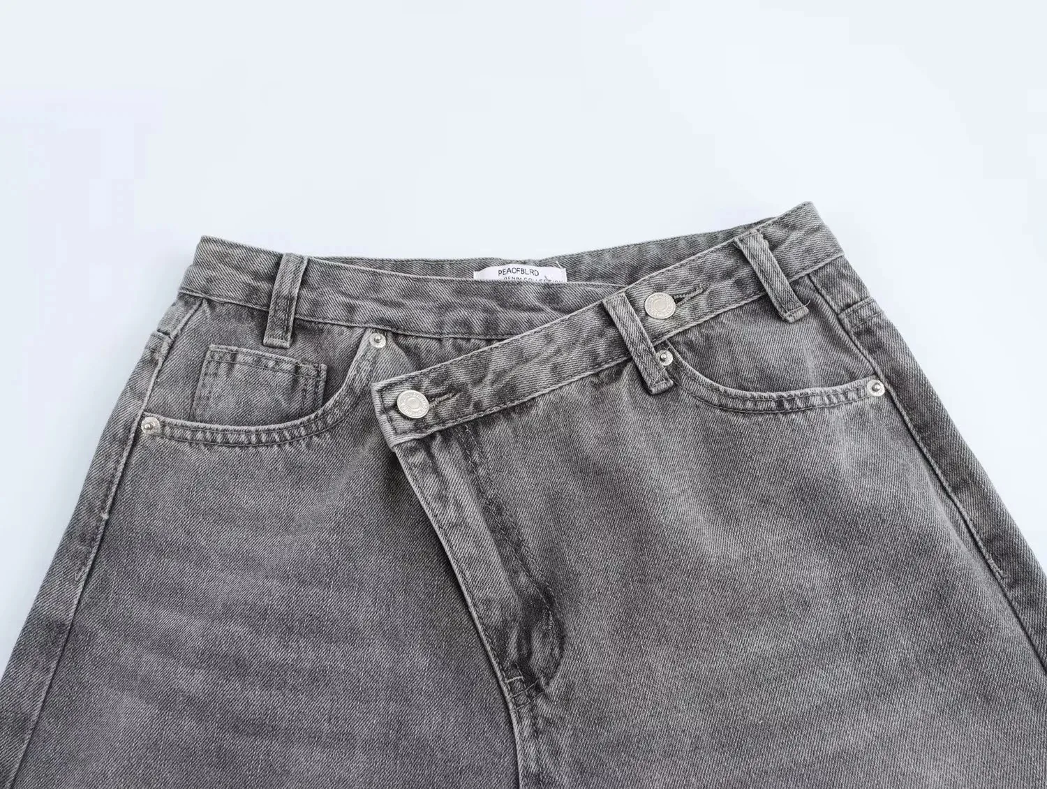 Women's Casual Daily Street Simple Style Solid Color Full Length Jeans display picture 15