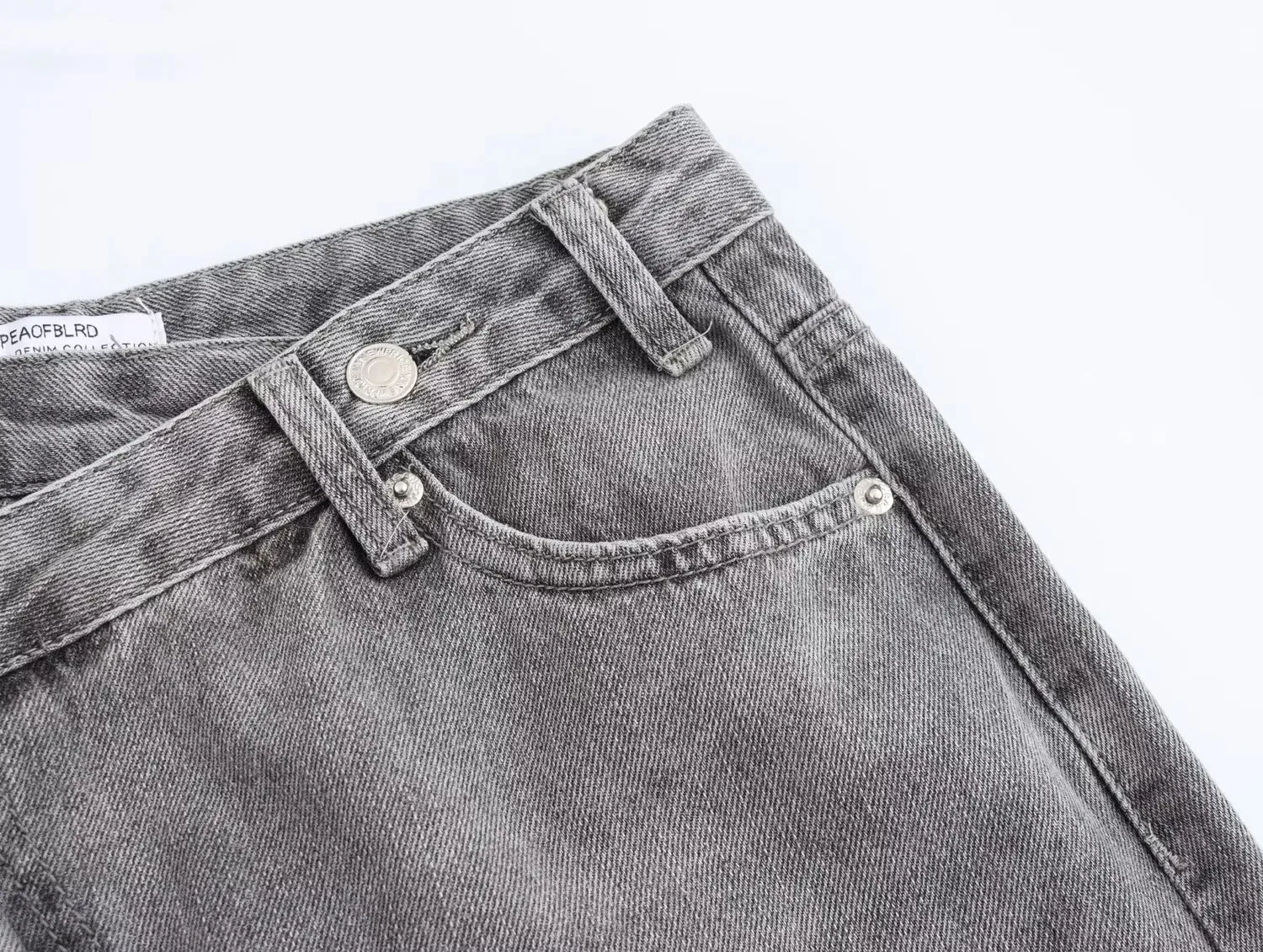 Women's Casual Daily Street Simple Style Solid Color Full Length Jeans display picture 20