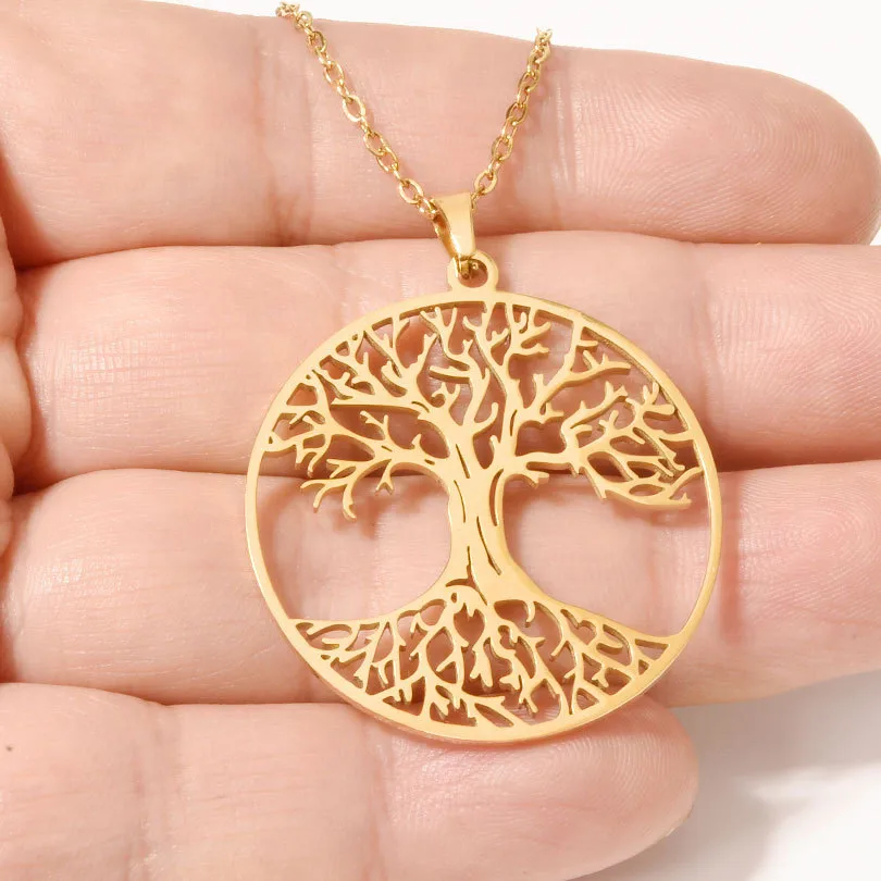 Vacation Simple Style Solid Color 304 Stainless Steel Plating Women's Pendant Necklace display picture 2