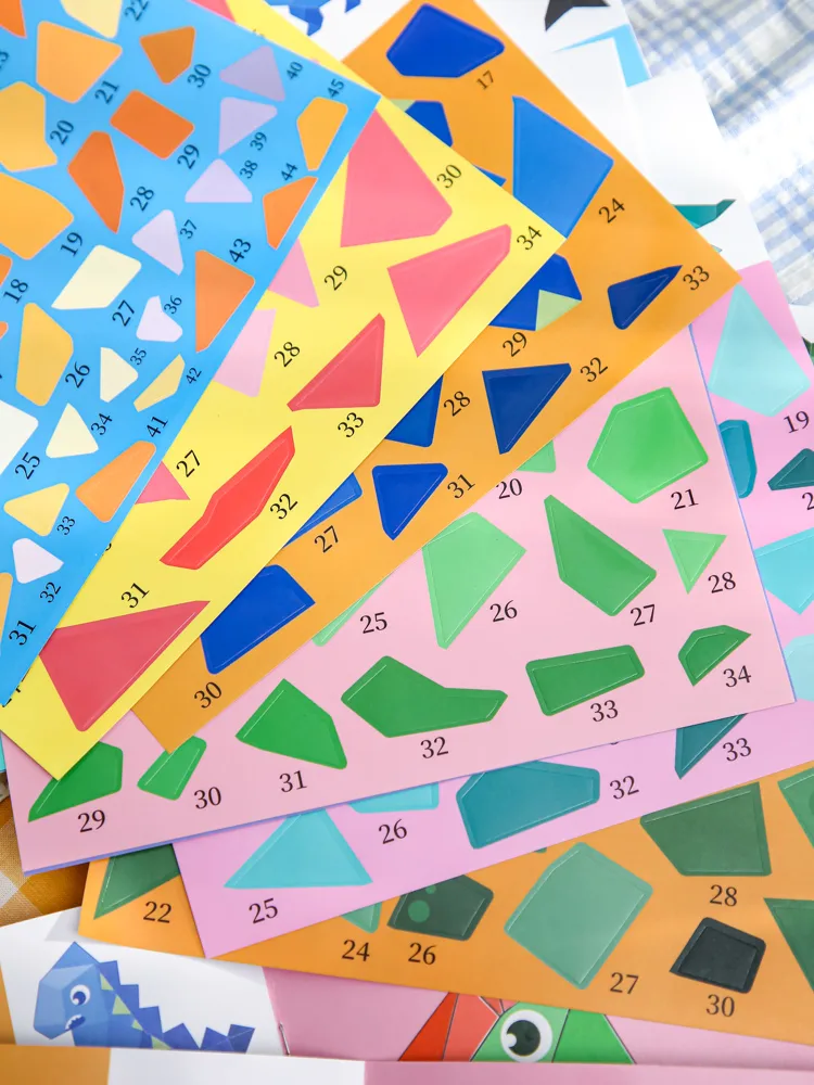 14 Pieces Per Book Animal Class Learning School Paper Cartoon Style Cute Handmade Stickers display picture 3