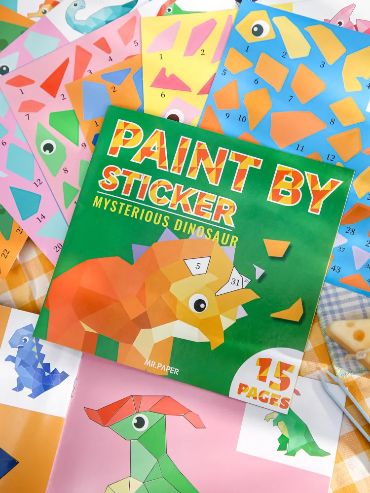 14 Pieces Per Book Animal Class Learning School Paper Cartoon Style Cute Handmade Stickers display picture 2