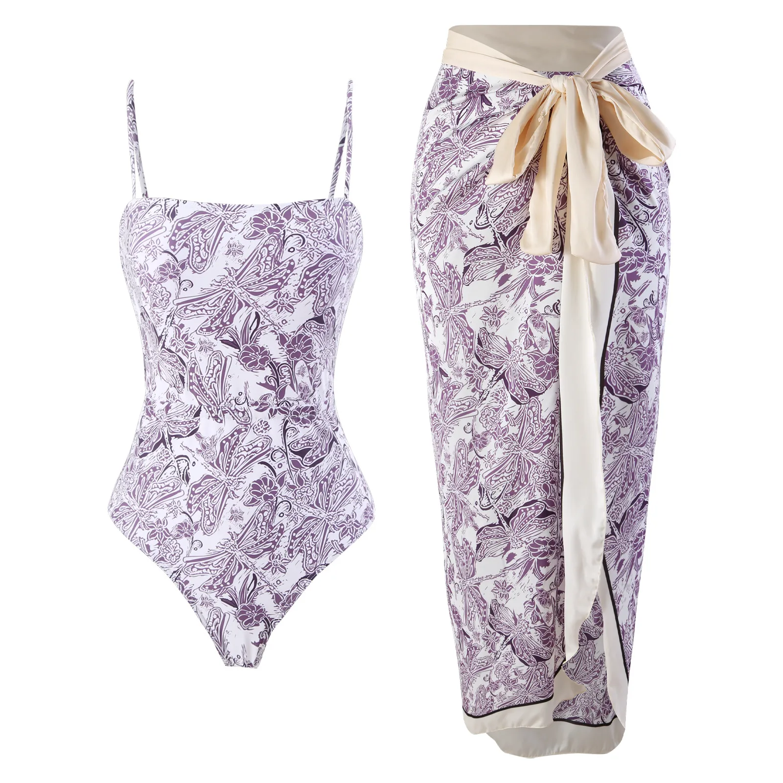 Women's Casual Elegant Printing 2 Pieces Set 3 Pieces Set 1 PCS/Package Swimwear display picture 12