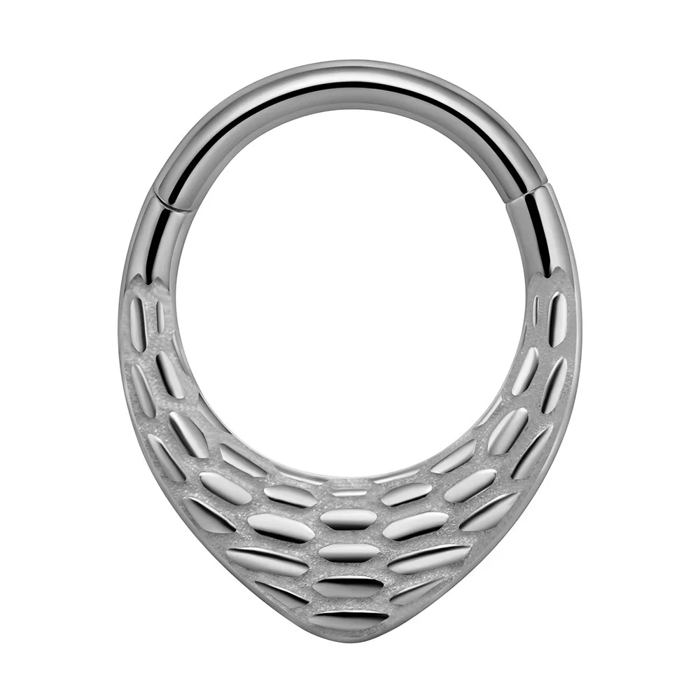 Classic Style Flower 304 Stainless Steel Plating Unisex Nose Ring display picture 2