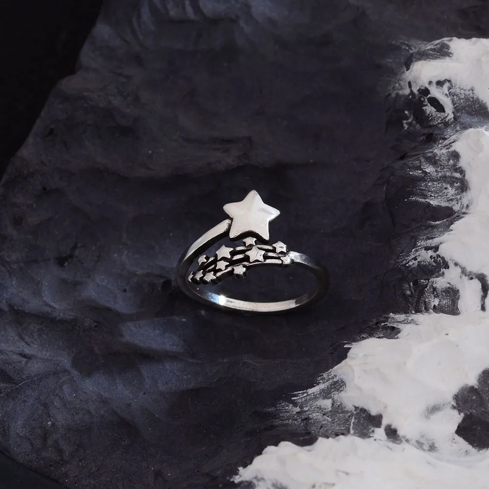 Simple Style Star Copper Men's Rings display picture 2