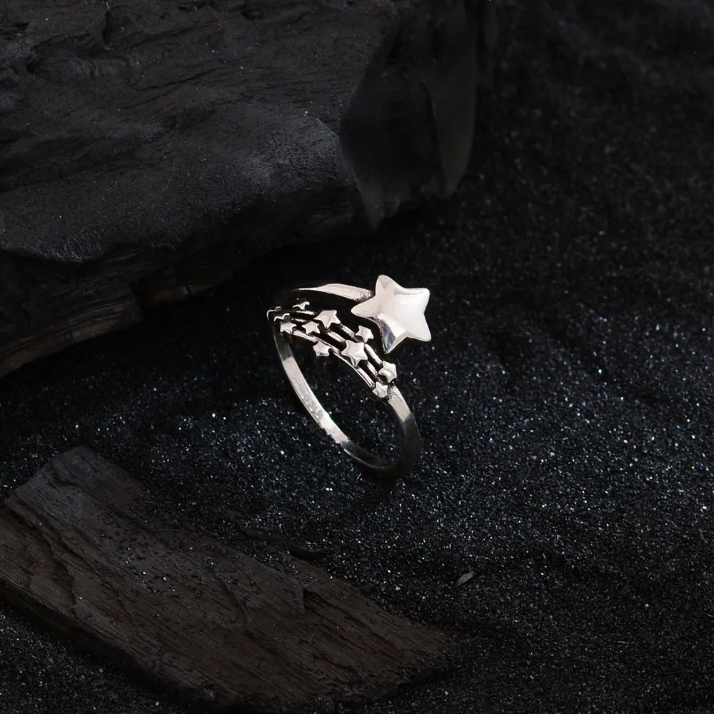 Simple Style Star Copper Men's Rings display picture 3