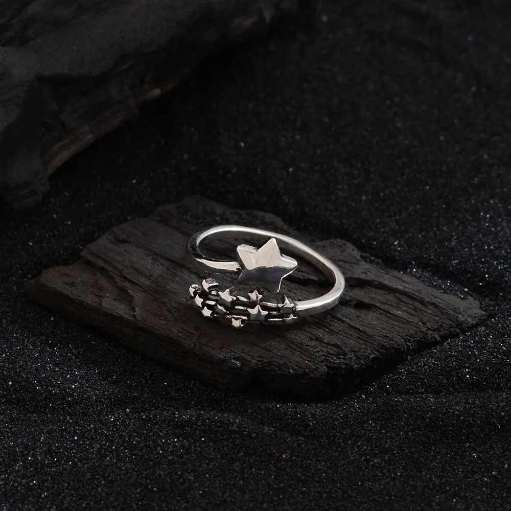 Simple Style Star Copper Men's Rings display picture 4