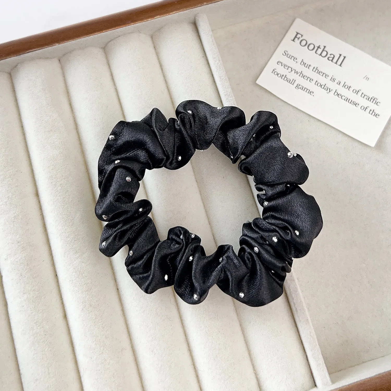 Women's Vacation Classic Style Solid Color Cloth Hair Tie display picture 7