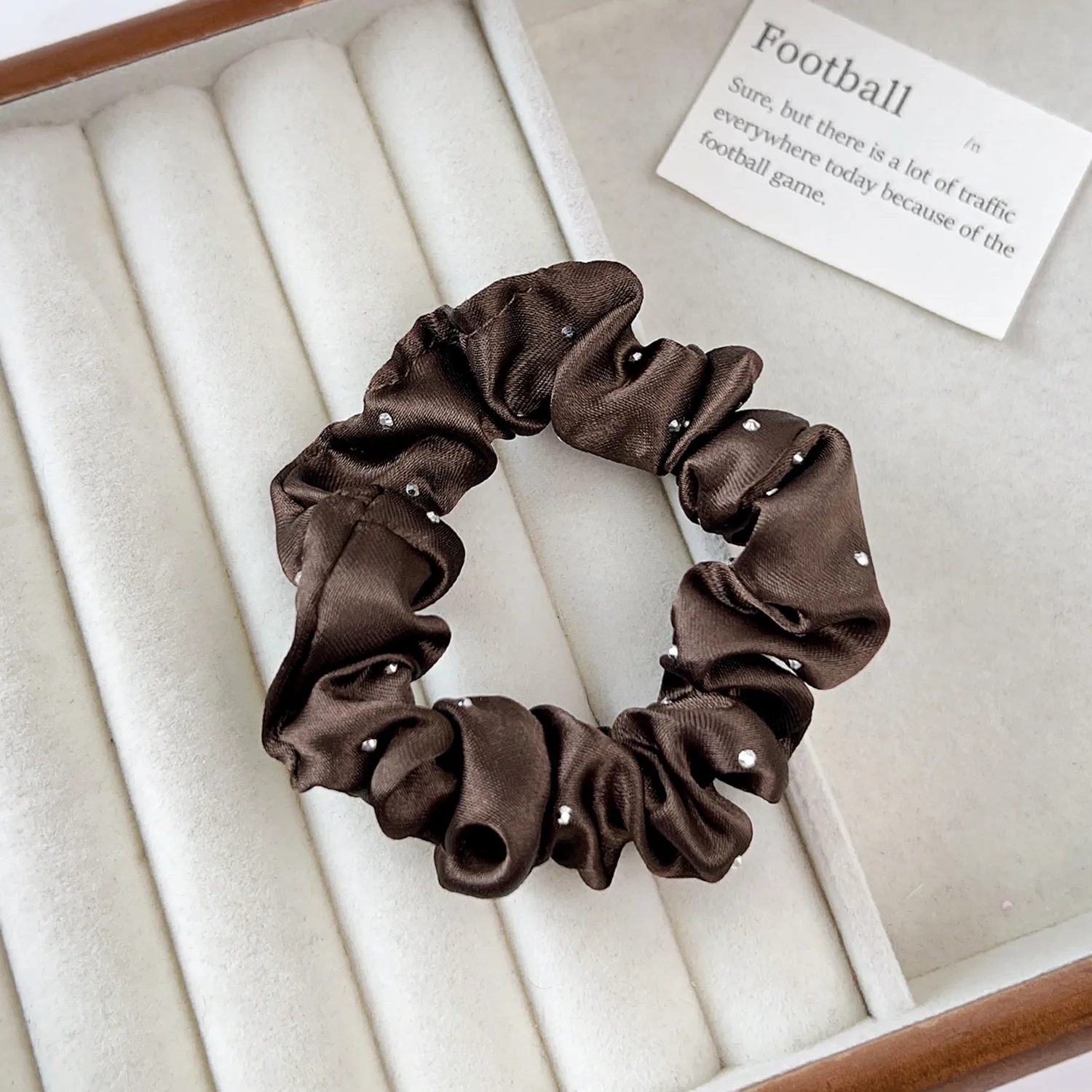 Women's Vacation Classic Style Solid Color Cloth Hair Tie display picture 8
