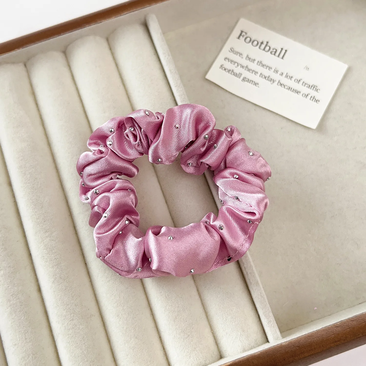 Women's Vacation Classic Style Solid Color Cloth Hair Tie display picture 10