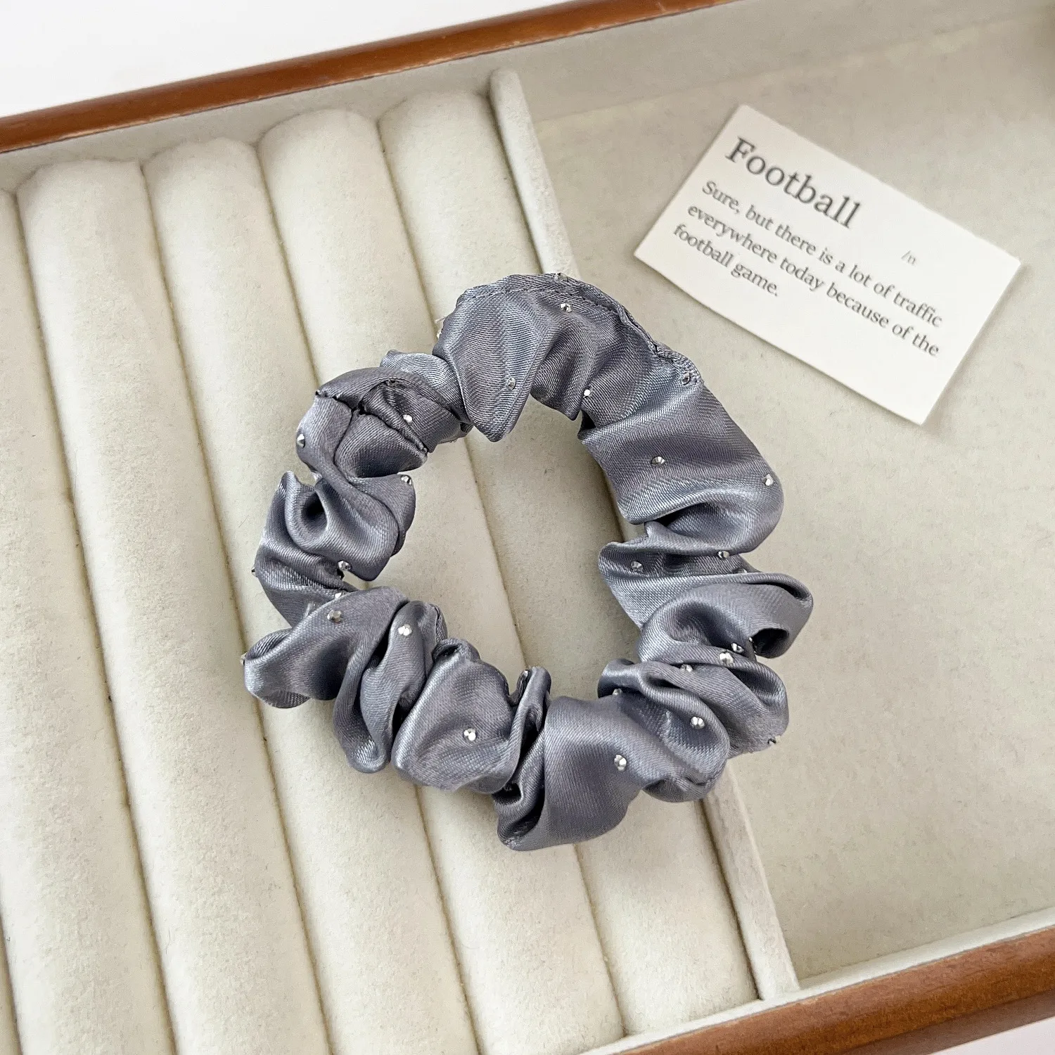 Women's Vacation Classic Style Solid Color Cloth Hair Tie display picture 12