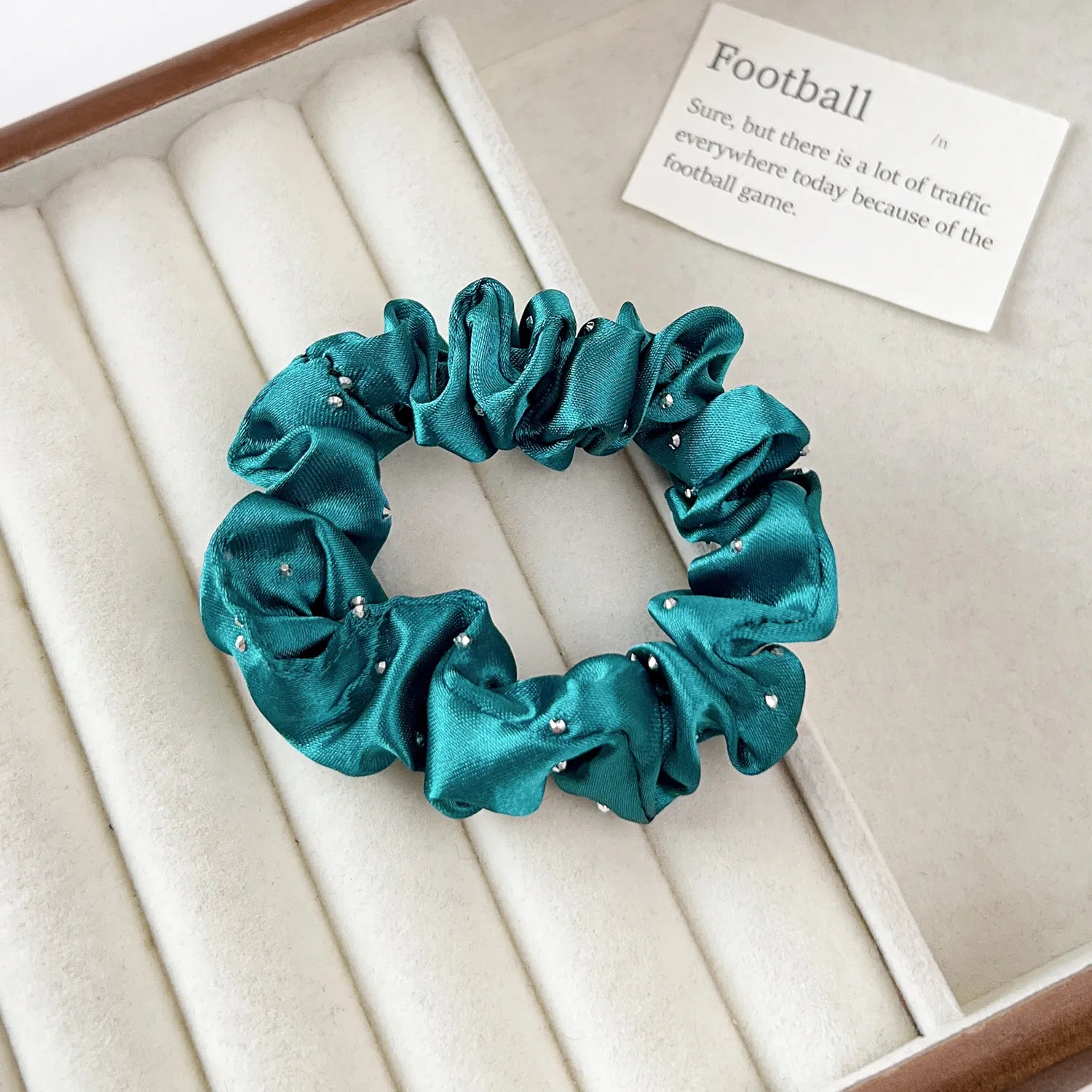 Women's Vacation Classic Style Solid Color Cloth Hair Tie display picture 14