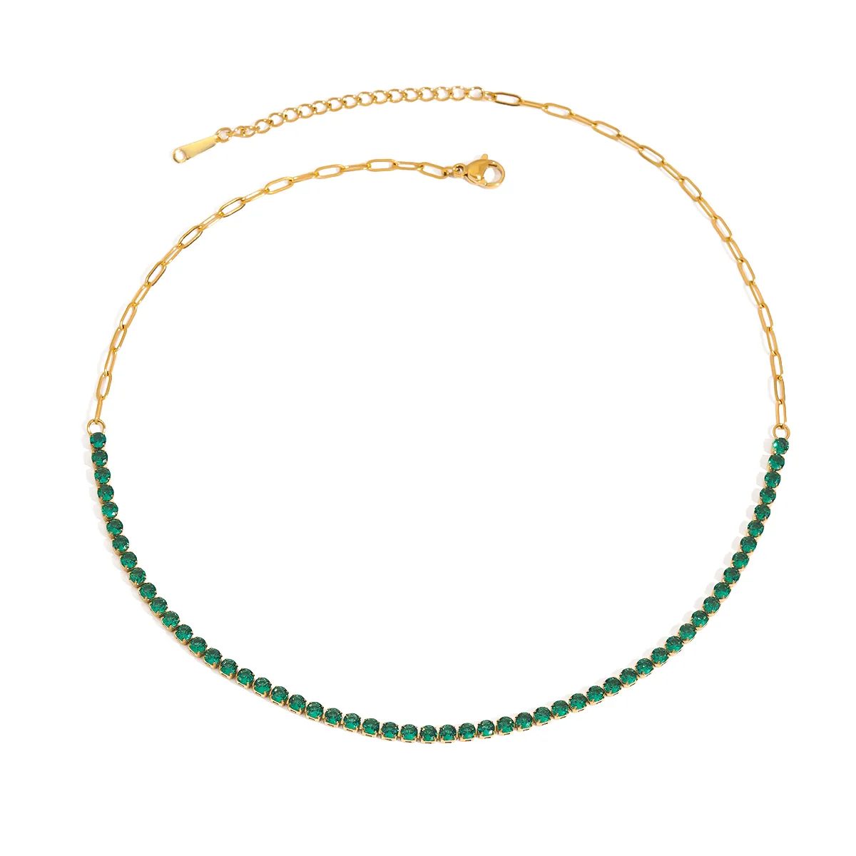 Basic Modern Style Geometric 316 Stainless Steel  Women's Bracelets Necklace display picture 18