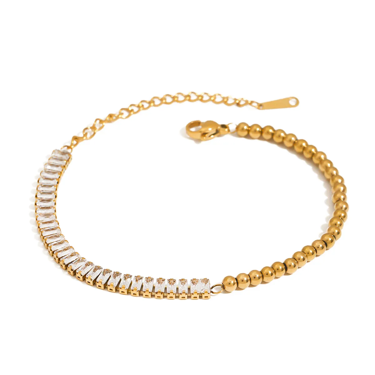 Basic Modern Style Geometric 316 Stainless Steel  Women's Bracelets Necklace display picture 21