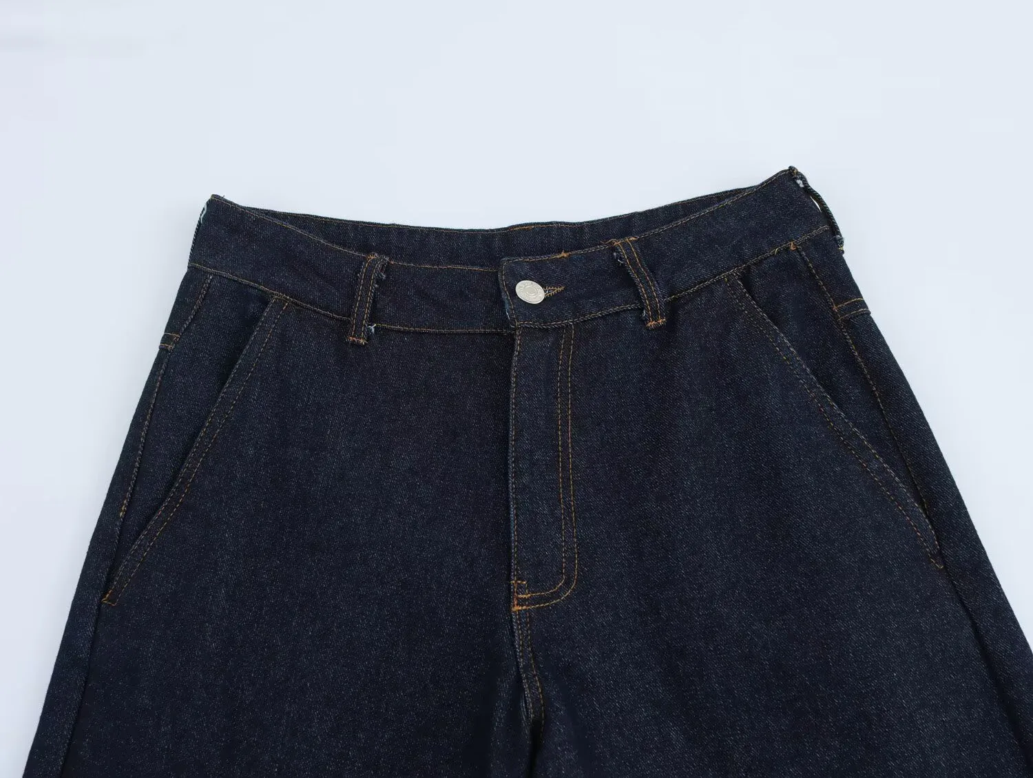 Holiday Banquet Travel Women's Casual Simple Style Streetwear Solid Color Polyester Denim Pant Co-ord Set Shorts Sets display picture 7