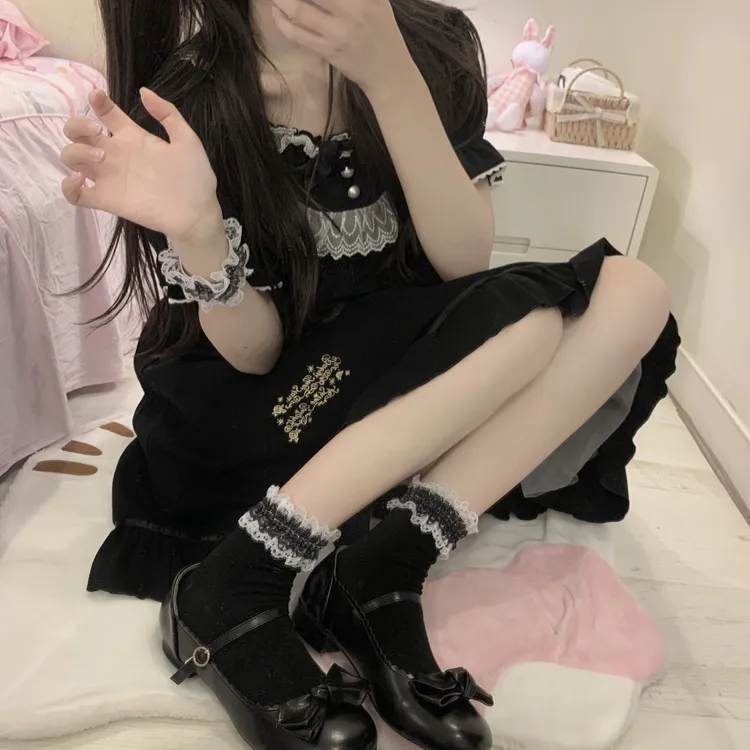 Women's Cute New Style Lolita Lace Arm Sleeves display picture 4