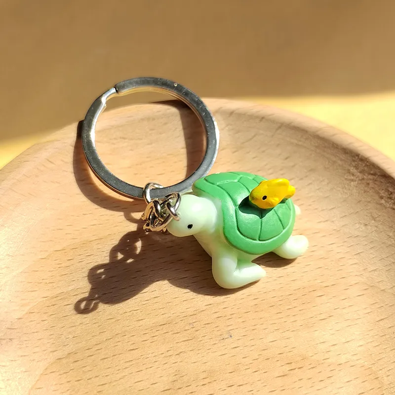 1 Piece Cute Tortoise Synthetic Resin Alloy Unisex Keychain display picture 4
