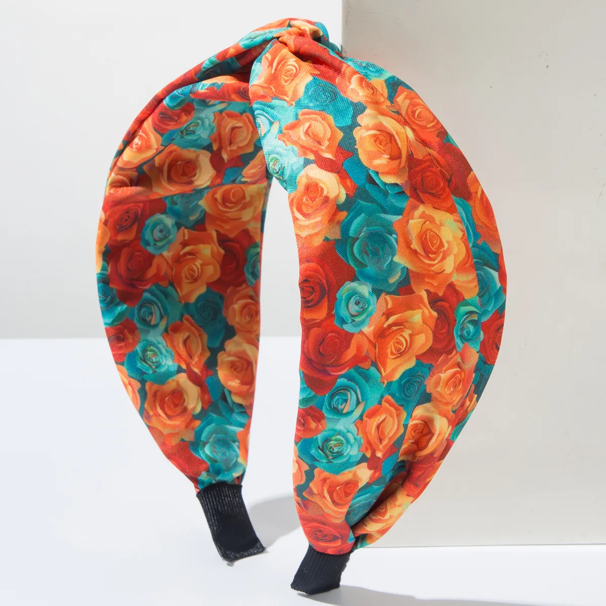 Women's Elegant Bohemian Printing Flower Cloth Hair Band display picture 14