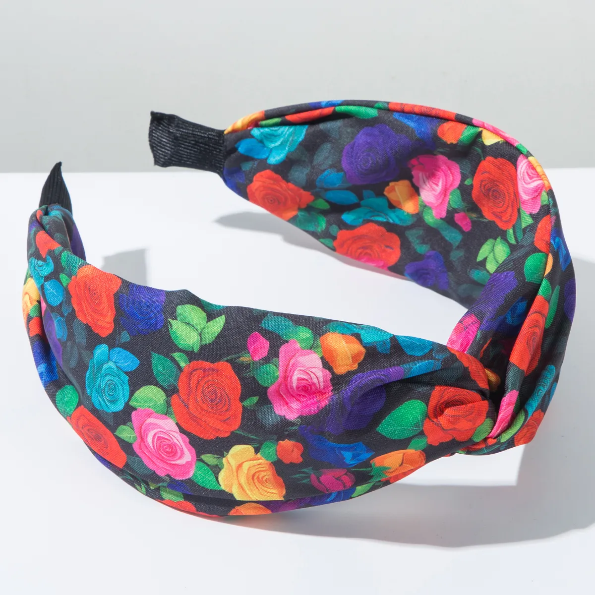 Women's Elegant Bohemian Printing Flower Cloth Hair Band display picture 10