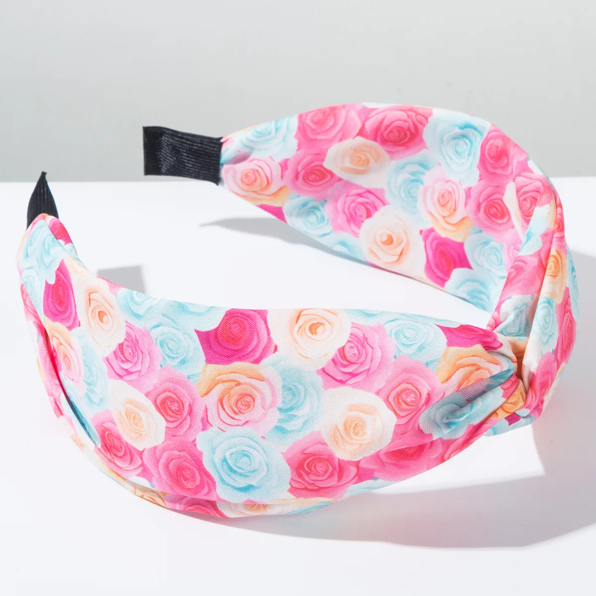 Women's Elegant Bohemian Printing Flower Cloth Hair Band display picture 7