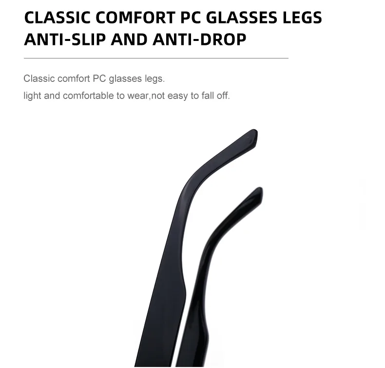 Vacation Solid Color Tac Gradient Tinted Lenses Square Full Frame Glasses display picture 3