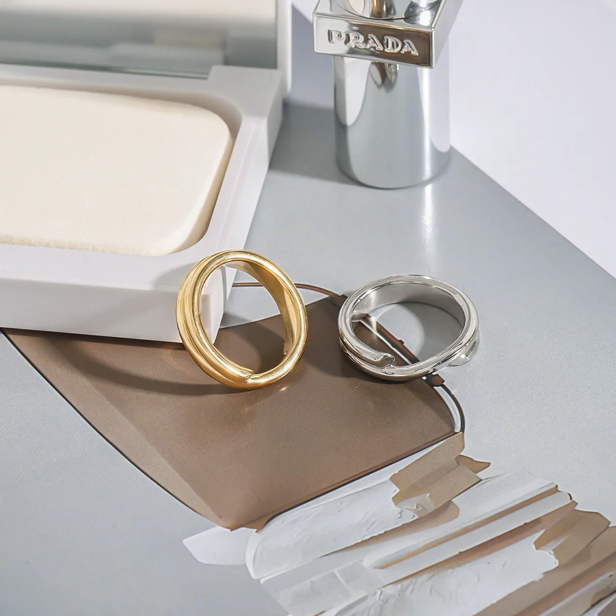 Basic Simple Style Commute Geometric 316 Stainless Steel  Women's Rings display picture 8