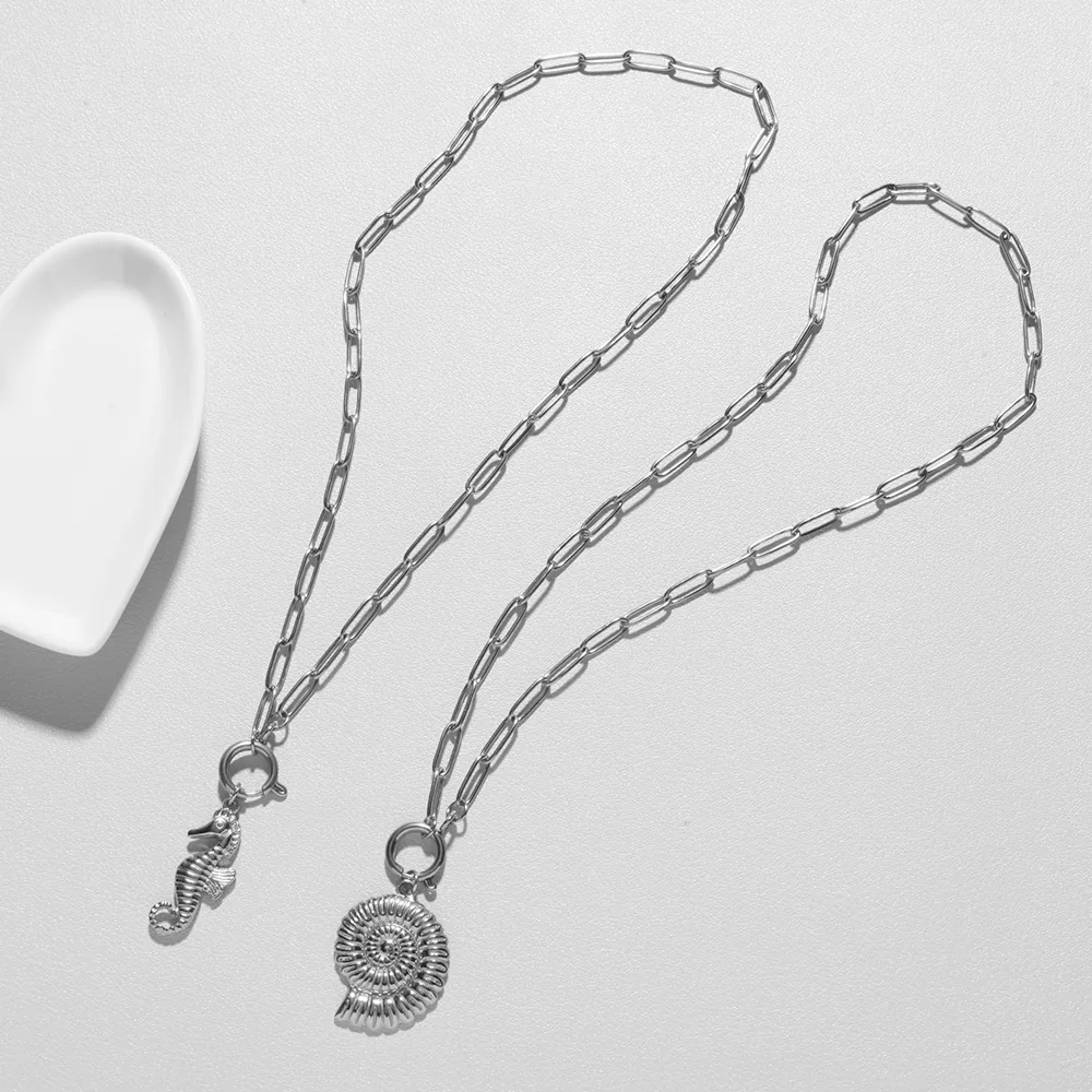 Vacation Marine Style Tortoise Starfish Shell 304 Stainless Steel Women's Pendant Necklace display picture 3