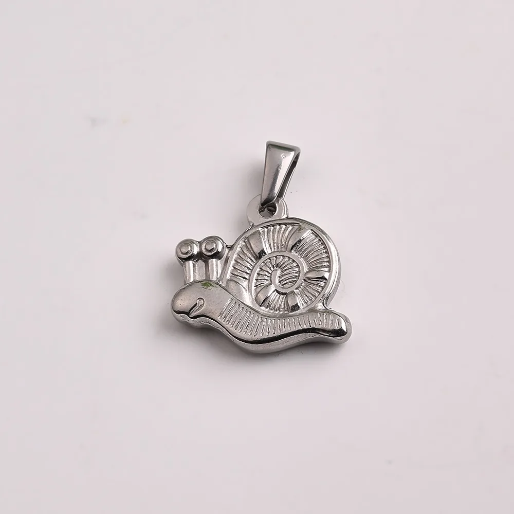Casual Marine Style Modern Style Animal Snails Crab Stainless Steel Irregular Handmade Polishing DIY Jewelry Accessories display picture 4